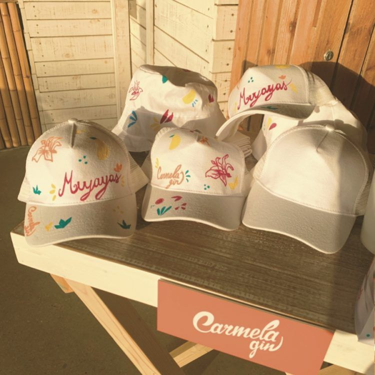 Personalización de Objetos, gorras personalizadas