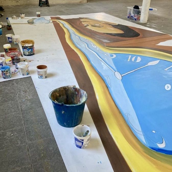 Arte 3D en el Suelo